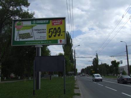 `Билборд №140987 в городе Винница (Винницкая область), размещение наружной рекламы, IDMedia-аренда по самым низким ценам!`