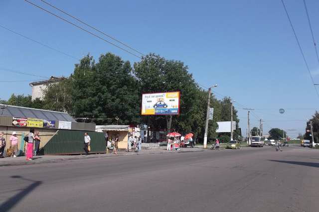 Білборд №141366 в місті Житомир (Житомирська область), розміщення зовнішнішньої реклами, IDMedia-оренда найнижчі ціни!