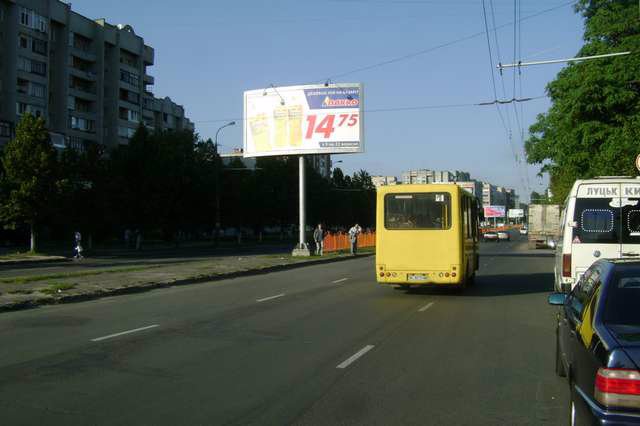 `Билборд №141820 в городе Луцк (Волынская область), размещение наружной рекламы, IDMedia-аренда по самым низким ценам!`