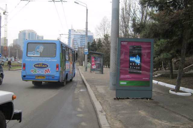 Сітілайт №145157 в місті Одеса (Одеська область), розміщення зовнішнішньої реклами, IDMedia-оренда найнижчі ціни!