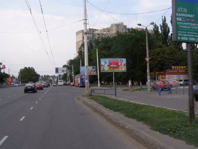 `Билборд №145289 в городе Одесса (Одесская область), размещение наружной рекламы, IDMedia-аренда по самым низким ценам!`