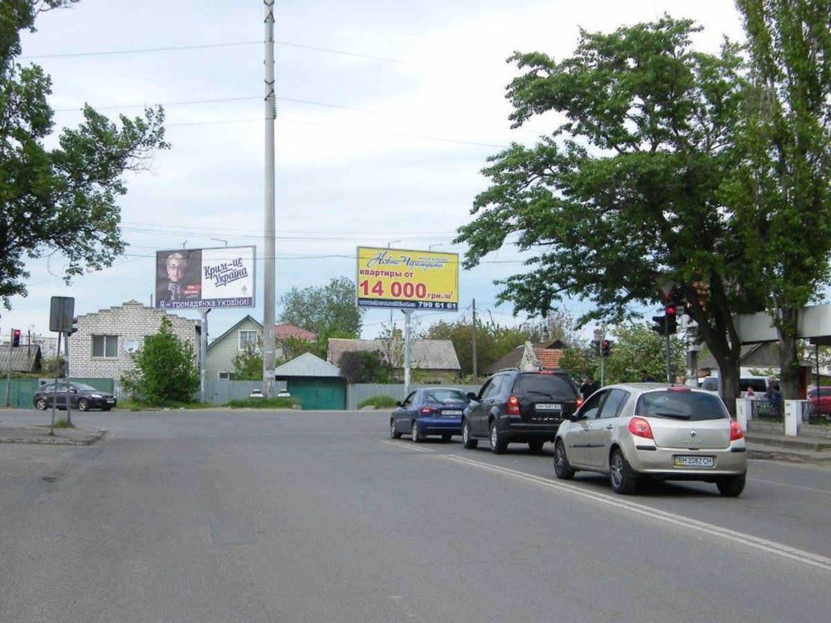 `Билборд №145296 в городе Одесса (Одесская область), размещение наружной рекламы, IDMedia-аренда по самым низким ценам!`
