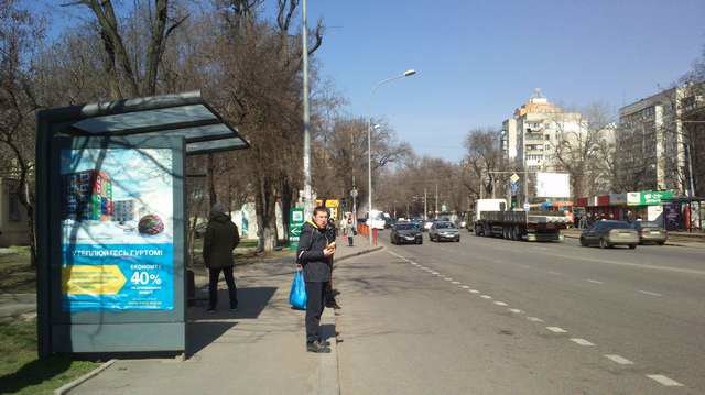 Зупинка №145719 в місті Одеса (Одеська область), розміщення зовнішнішньої реклами, IDMedia-оренда найнижчі ціни!