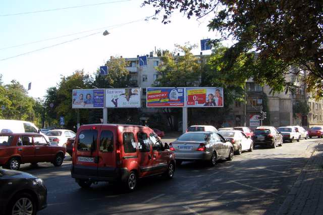 `Билборд №145738 в городе Одесса (Одесская область), размещение наружной рекламы, IDMedia-аренда по самым низким ценам!`