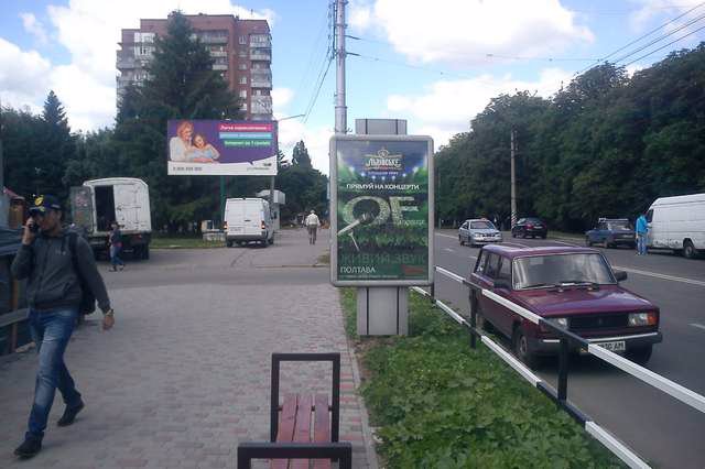 Сітілайт №145928 в місті Полтава (Полтавська область), розміщення зовнішнішньої реклами, IDMedia-оренда найнижчі ціни!