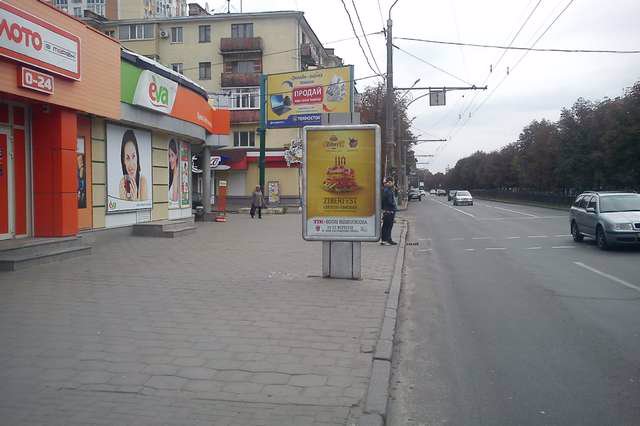 `Ситилайт №145951 в городе Полтава (Полтавская область), размещение наружной рекламы, IDMedia-аренда по самым низким ценам!`