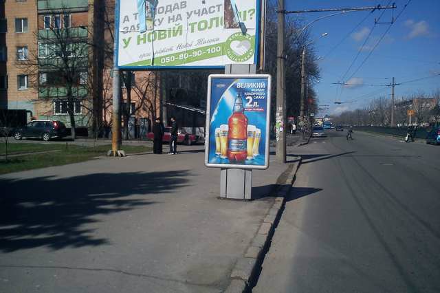 `Ситилайт №145955 в городе Полтава (Полтавская область), размещение наружной рекламы, IDMedia-аренда по самым низким ценам!`
