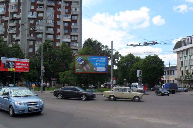 `Билборд №145987 в городе Ровно (Ровенская область), размещение наружной рекламы, IDMedia-аренда по самым низким ценам!`