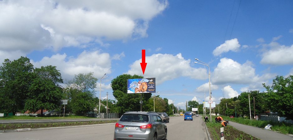 Білборд №148680 в місті Павлоград (Дніпропетровська область), розміщення зовнішнішньої реклами, IDMedia-оренда найнижчі ціни!