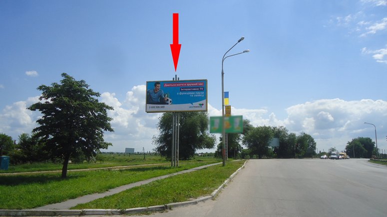 Білборд №148705 в місті Павлоград (Дніпропетровська область), розміщення зовнішнішньої реклами, IDMedia-оренда найнижчі ціни!