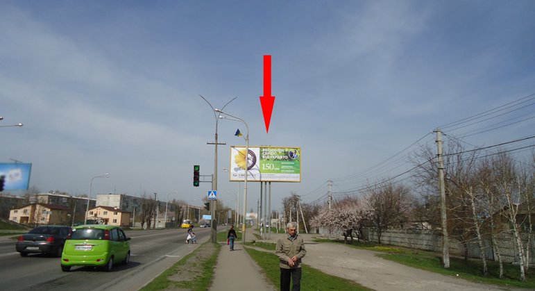 Білборд №148706 в місті Павлоград (Дніпропетровська область), розміщення зовнішнішньої реклами, IDMedia-оренда найнижчі ціни!