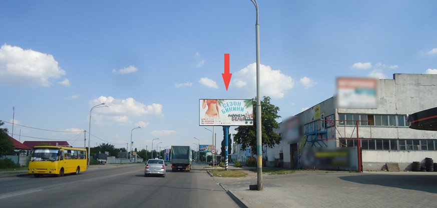 Билборд формат 3Х6 №148736 в городе Павлоград (Днепропетровская область) `Билборд №148736 в городе Павлоград (Днепропетровская область), размещение наружной рекламы, IDMedia-аренда по самым низким ценам!`