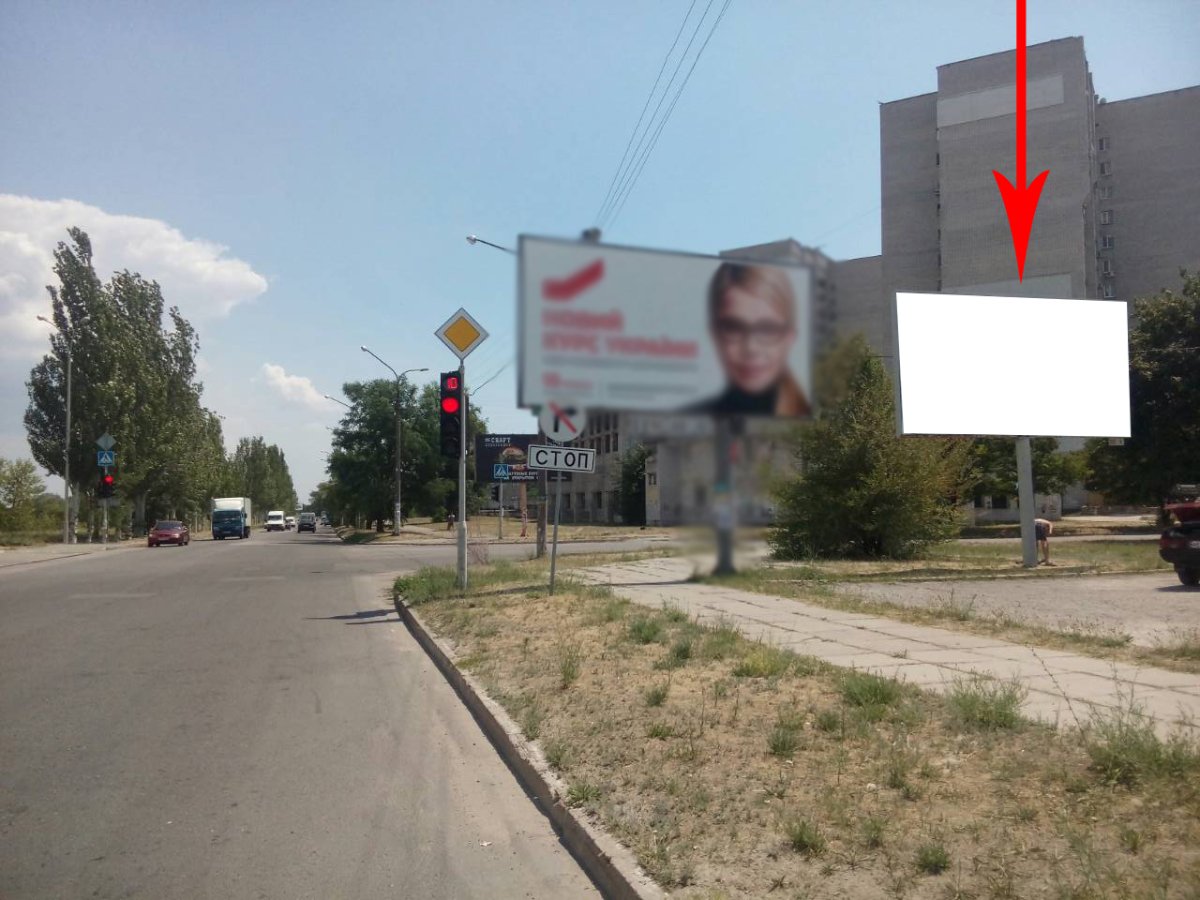 `Билборд №148903 в городе Каменское(Днепродзержинск) (Днепропетровская область), размещение наружной рекламы, IDMedia-аренда по самым низким ценам!`