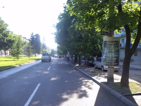 Тумба формат 1,2х0,9 №148954 в городе Днепр (Днепропетровская область) Тумба №148954 в городе Днепр (Днепропетровская область), размещение наружной рекламы, IDMedia-аренда по самым низким ценам!