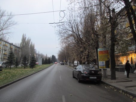 Тумба формат 1,2х0,9 №148958 в городе Днепр (Днепропетровская область) Тумба №148958 в городе Днепр (Днепропетровская область), размещение наружной рекламы, IDMedia-аренда по самым низким ценам!