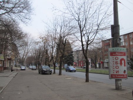 Тумба формат 1,2х0,9 №148961 в городе Днепр (Днепропетровская область) Тумба №148961 в городе Днепр (Днепропетровская область), размещение наружной рекламы, IDMedia-аренда по самым низким ценам!