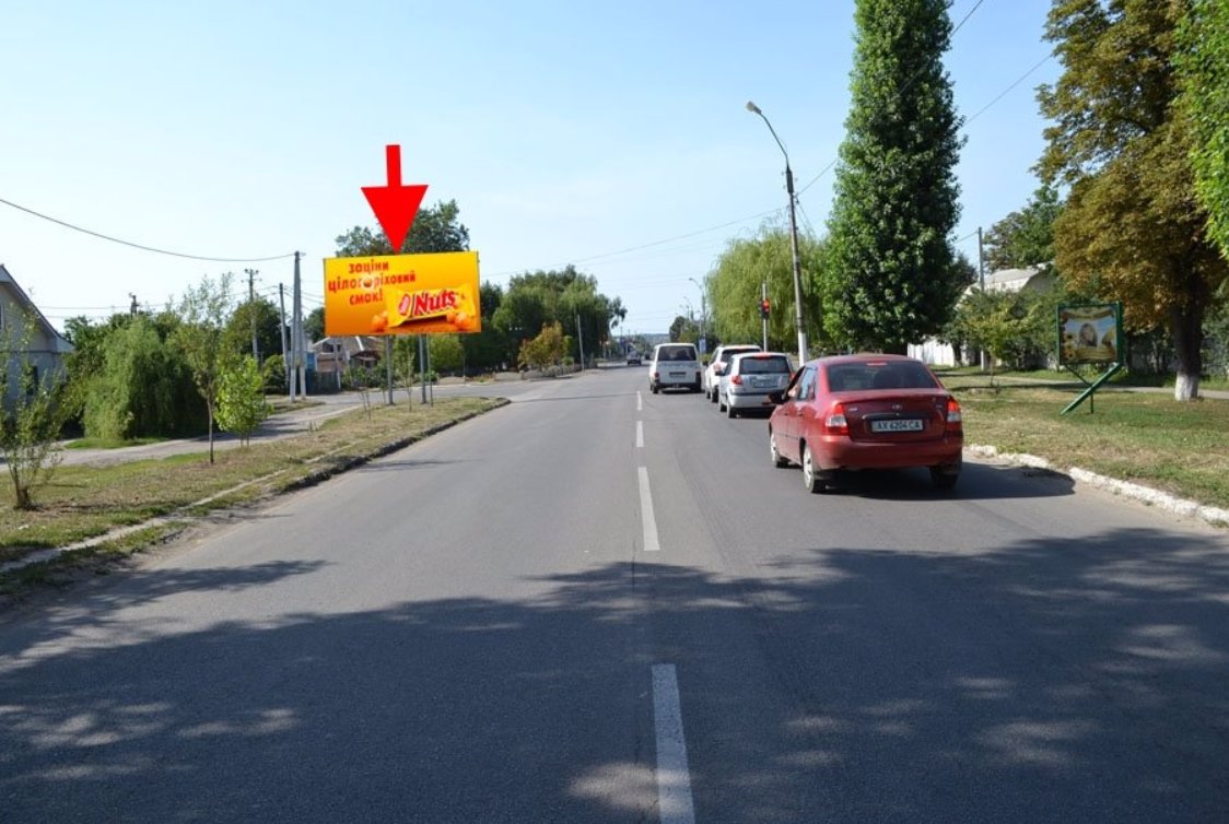Білборд формат 3х6 №149447 в городе Дергачі (Харківська область) Білборд №149447 в місті Дергачі (Харківська область), розміщення зовнішнішньої реклами, IDMedia-оренда найнижчі ціни!