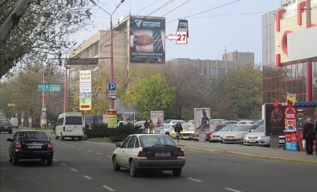 Брандмауер №149771 в місті Миколаїв (Миколаївська область), розміщення зовнішнішньої реклами, IDMedia-оренда найнижчі ціни!