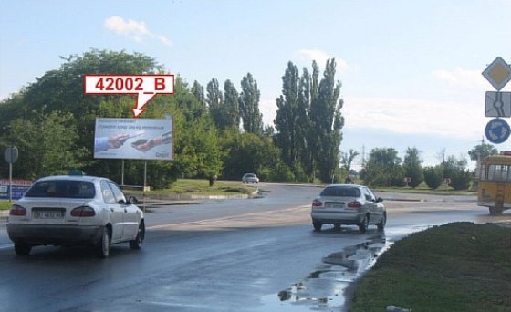 Білборд №150584 в місті Каховка (Херсонська область), розміщення зовнішнішньої реклами, IDMedia-оренда найнижчі ціни!
