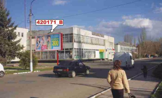 `Билборд №150701 в городе Каланчак (Херсонская область), размещение наружной рекламы, IDMedia-аренда по самым низким ценам!`