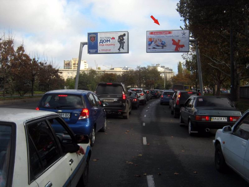 `Билборд №150951 в городе Одесса (Одесская область), размещение наружной рекламы, IDMedia-аренда по самым низким ценам!`