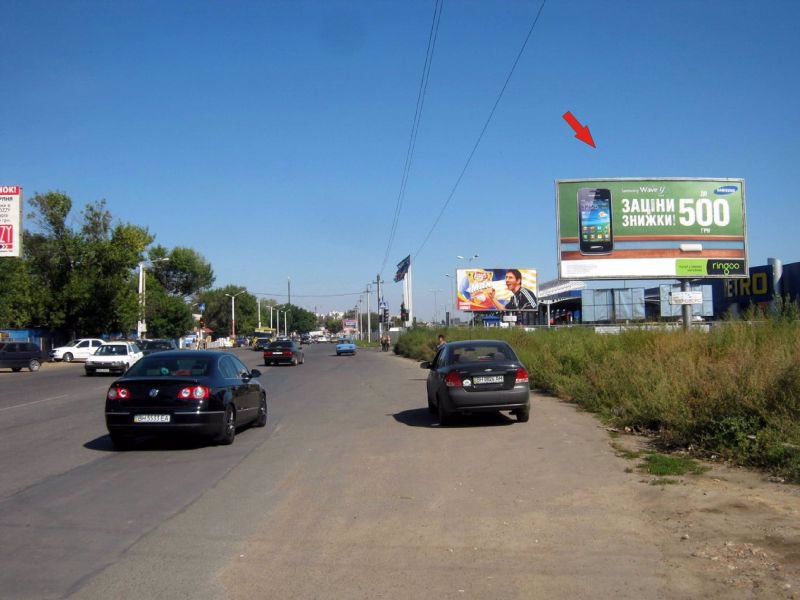 `Билборд №150996 в городе Одесса (Одесская область), размещение наружной рекламы, IDMedia-аренда по самым низким ценам!`