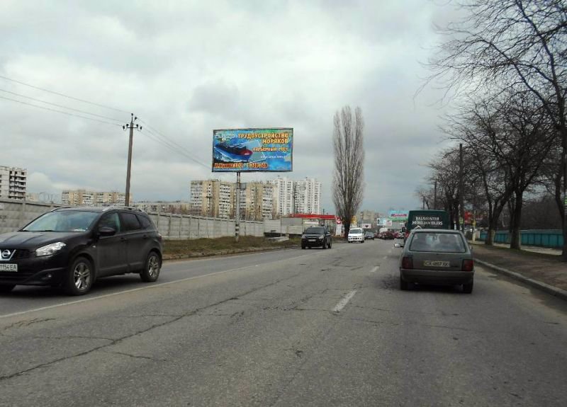 `Билборд №151035 в городе Одесса (Одесская область), размещение наружной рекламы, IDMedia-аренда по самым низким ценам!`