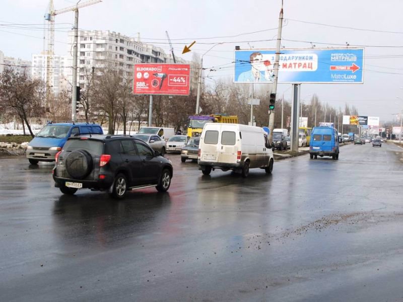 `Билборд №151039 в городе Одесса (Одесская область), размещение наружной рекламы, IDMedia-аренда по самым низким ценам!`