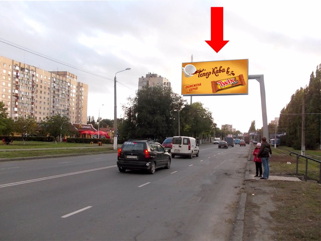 Білборд №151498 в місті Одеса (Одеська область), розміщення зовнішнішньої реклами, IDMedia-оренда найнижчі ціни!
