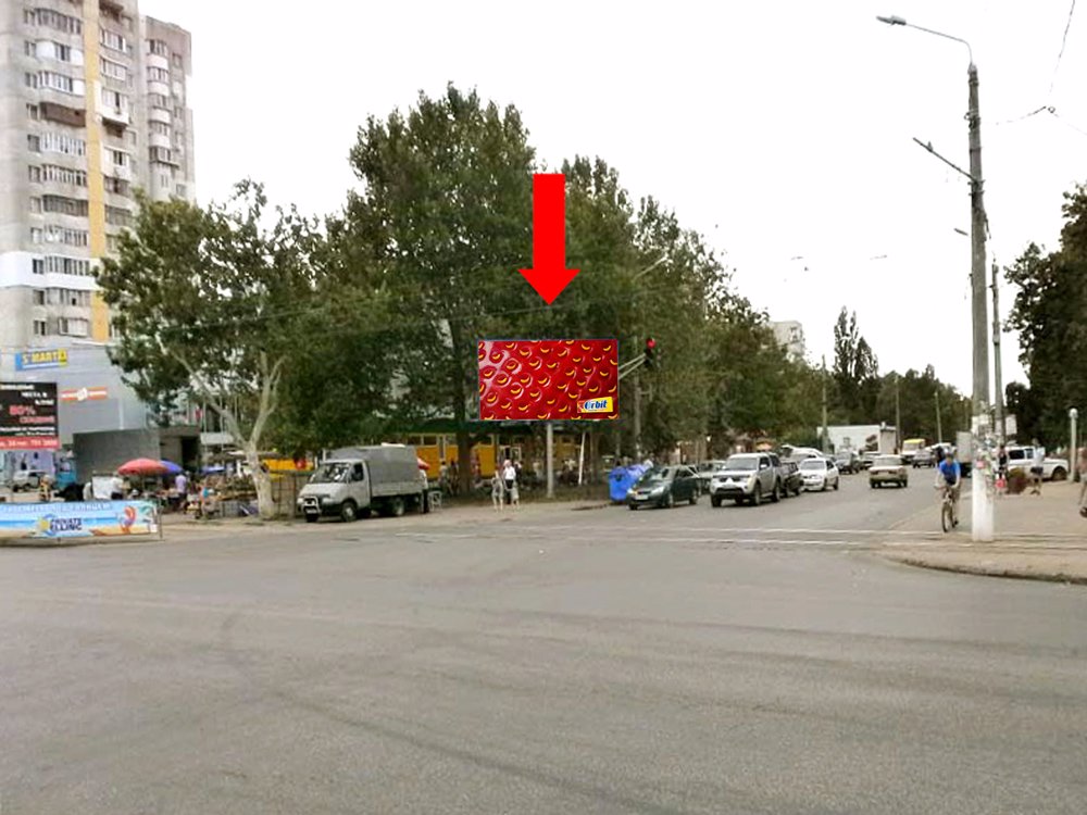`Билборд №151509 в городе Одесса (Одесская область), размещение наружной рекламы, IDMedia-аренда по самым низким ценам!`