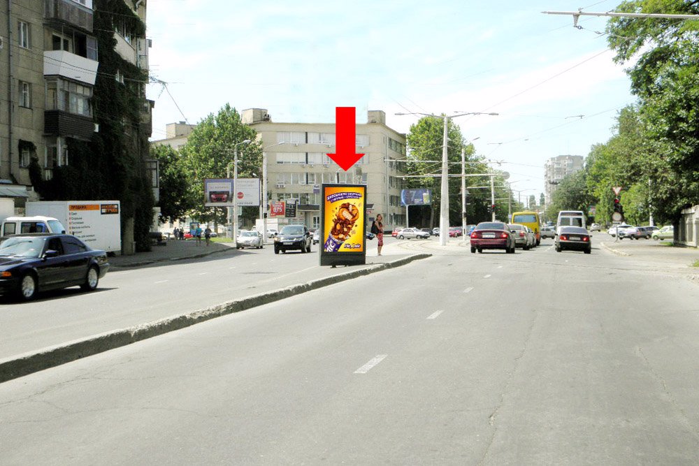 Сітілайт №152250 в місті Одеса (Одеська область), розміщення зовнішнішньої реклами, IDMedia-оренда найнижчі ціни!