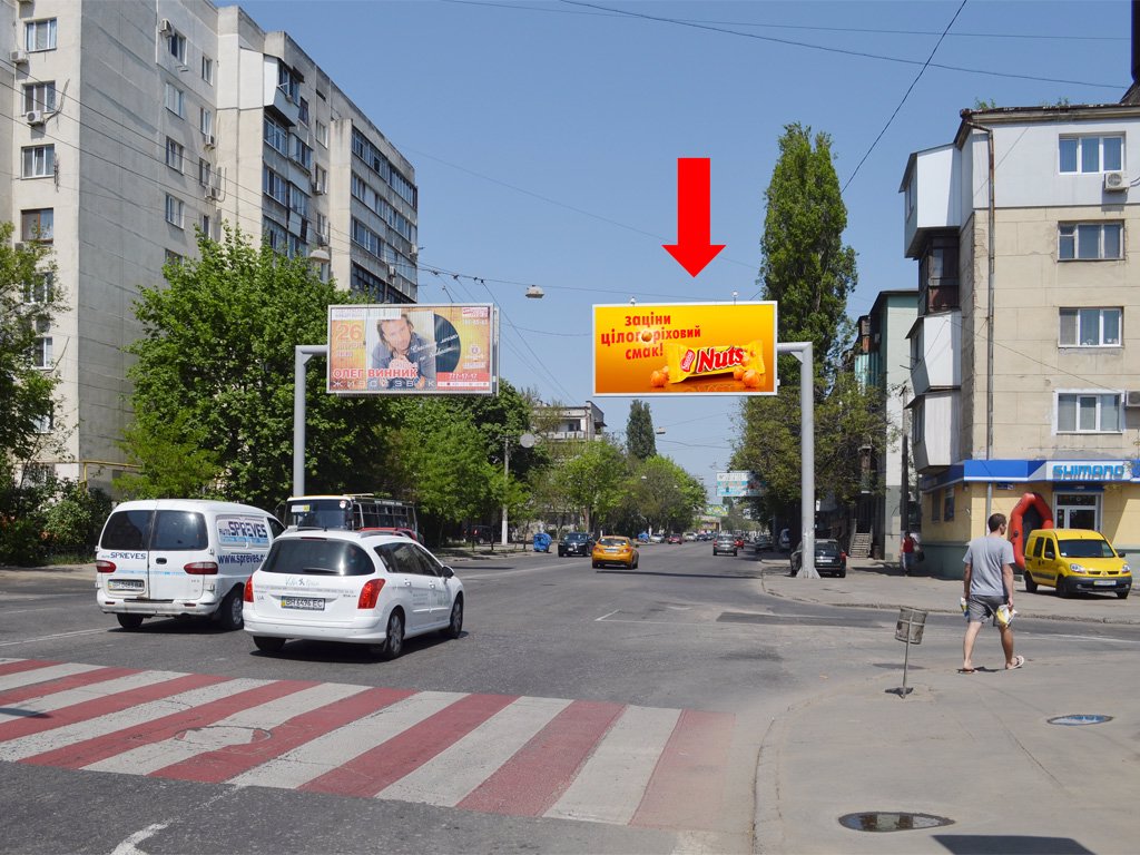 Білборд №152497 в місті Одеса (Одеська область), розміщення зовнішнішньої реклами, IDMedia-оренда найнижчі ціни!