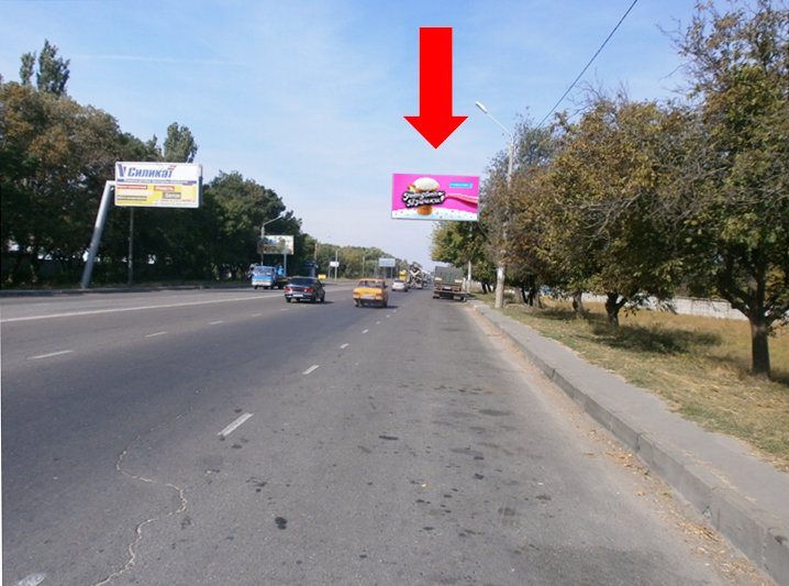 `Билборд №152622 в городе Одесса (Одесская область), размещение наружной рекламы, IDMedia-аренда по самым низким ценам!`