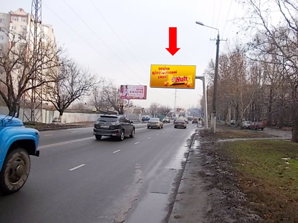 `Билборд №152632 в городе Одесса (Одесская область), размещение наружной рекламы, IDMedia-аренда по самым низким ценам!`