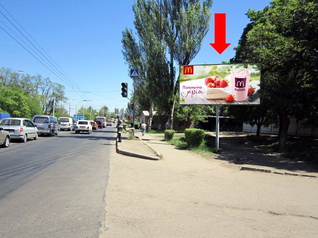 `Билборд №152636 в городе Одесса (Одесская область), размещение наружной рекламы, IDMedia-аренда по самым низким ценам!`