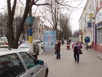 Ситилайт №153641 в городе Павлоград (Днепропетровская область), размещение наружной рекламы, IDMedia-аренда по самым низким ценам!