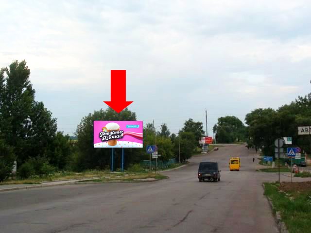 `Билборд №153850 в городе Ровно (Ровенская область), размещение наружной рекламы, IDMedia-аренда по самым низким ценам!`