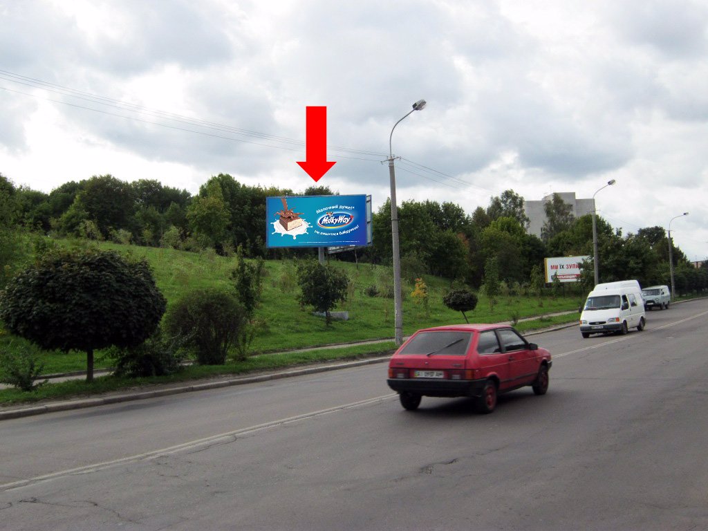 `Билборд №153863 в городе Ровно (Ровенская область), размещение наружной рекламы, IDMedia-аренда по самым низким ценам!`
