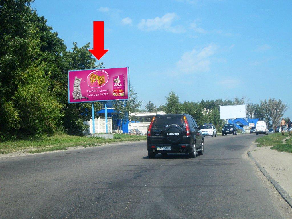 `Билборд №153865 в городе Ровно (Ровенская область), размещение наружной рекламы, IDMedia-аренда по самым низким ценам!`