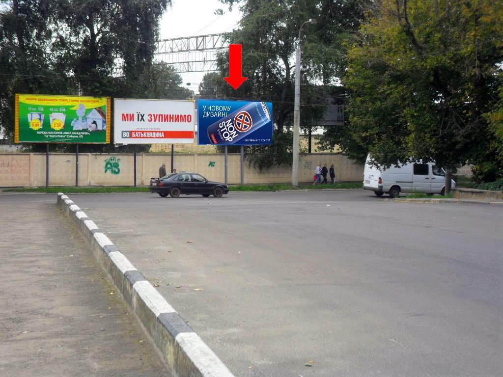 `Билборд №153873 в городе Ровно (Ровенская область), размещение наружной рекламы, IDMedia-аренда по самым низким ценам!`