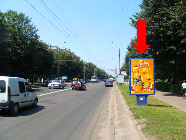 Сітілайт №153912 в місті Рівне (Рівненська область), розміщення зовнішнішньої реклами, IDMedia-оренда найнижчі ціни!