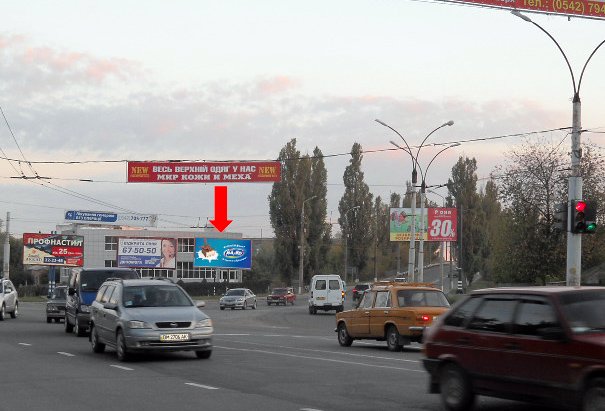 Білборд №154202 в місті Суми (Сумська область), розміщення зовнішнішньої реклами, IDMedia-оренда найнижчі ціни!