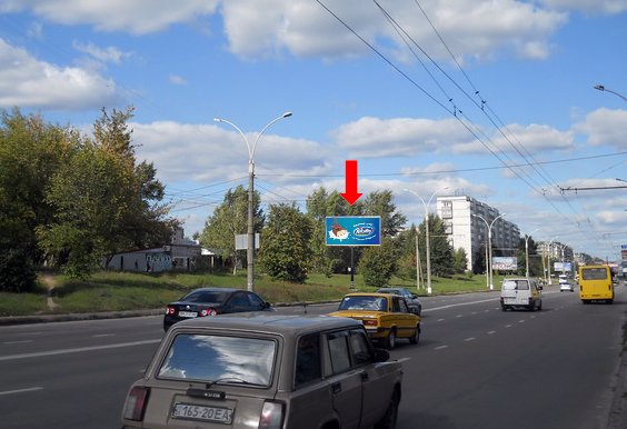 `Билборд №154211 в городе Сумы (Сумская область), размещение наружной рекламы, IDMedia-аренда по самым низким ценам!`