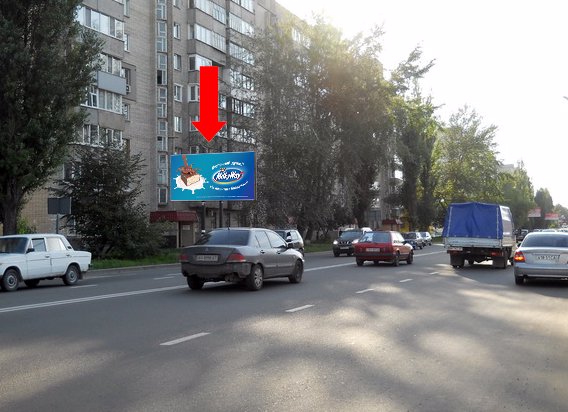 `Билборд №154213 в городе Сумы (Сумская область), размещение наружной рекламы, IDMedia-аренда по самым низким ценам!`