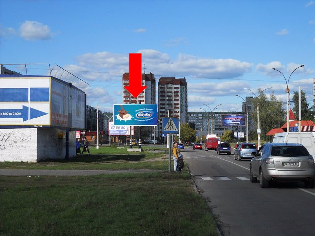 Білборд №154214 в місті Суми (Сумська область), розміщення зовнішнішньої реклами, IDMedia-оренда найнижчі ціни!