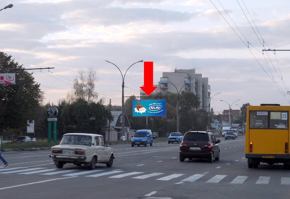 `Билборд №154215 в городе Сумы (Сумская область), размещение наружной рекламы, IDMedia-аренда по самым низким ценам!`