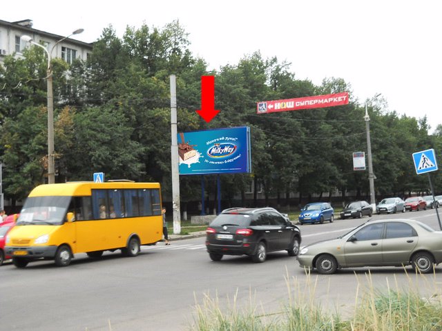 Білборд №154301 в місті Суми (Сумська область), розміщення зовнішнішньої реклами, IDMedia-оренда найнижчі ціни!