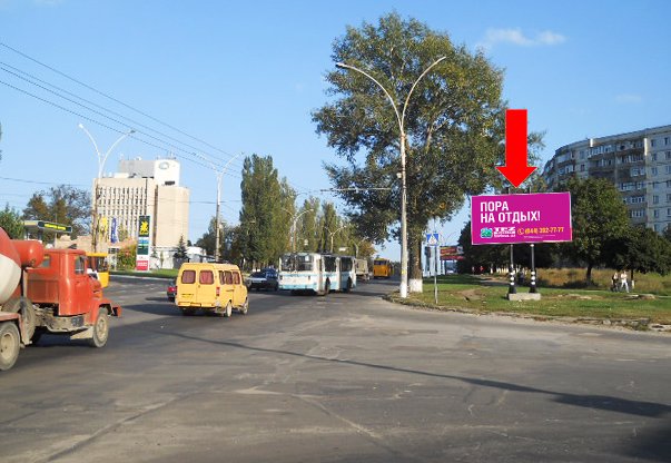 `Билборд №154318 в городе Сумы (Сумская область), размещение наружной рекламы, IDMedia-аренда по самым низким ценам!`