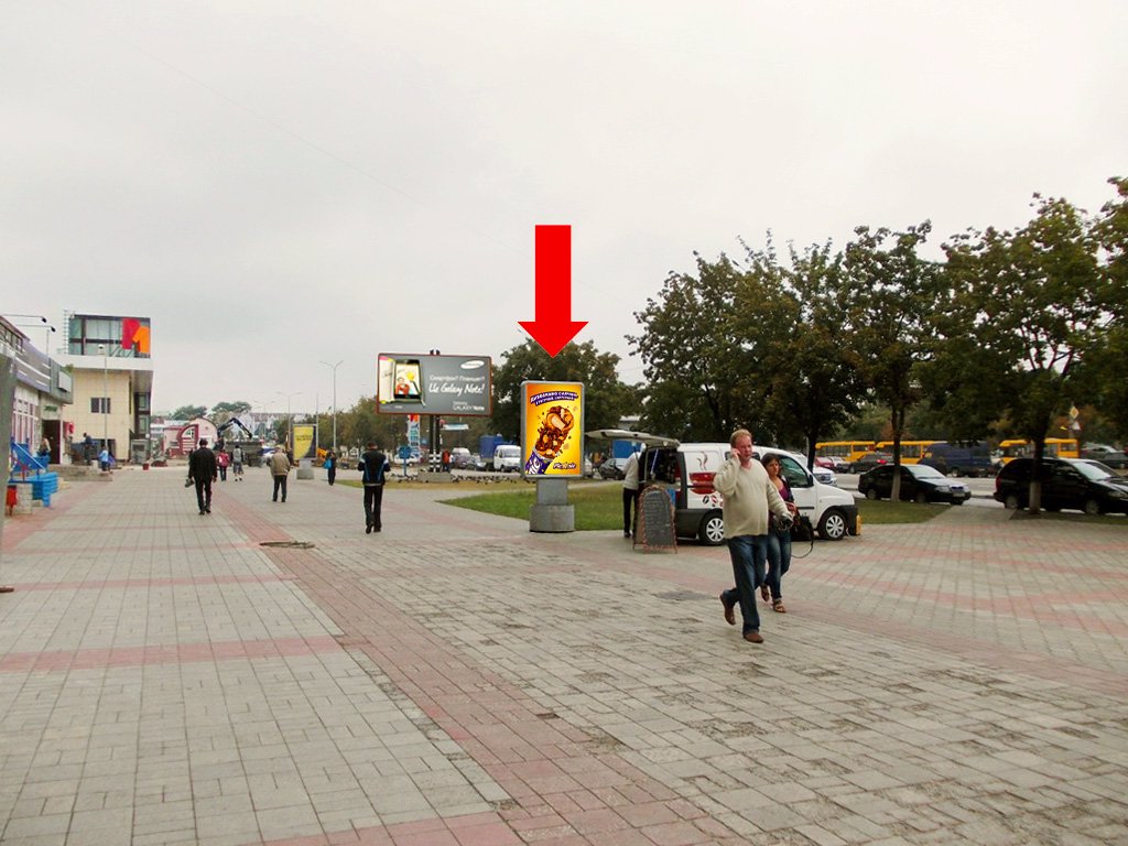 `Ситилайт №154364 в городе Сумы (Сумская область), размещение наружной рекламы, IDMedia-аренда по самым низким ценам!`