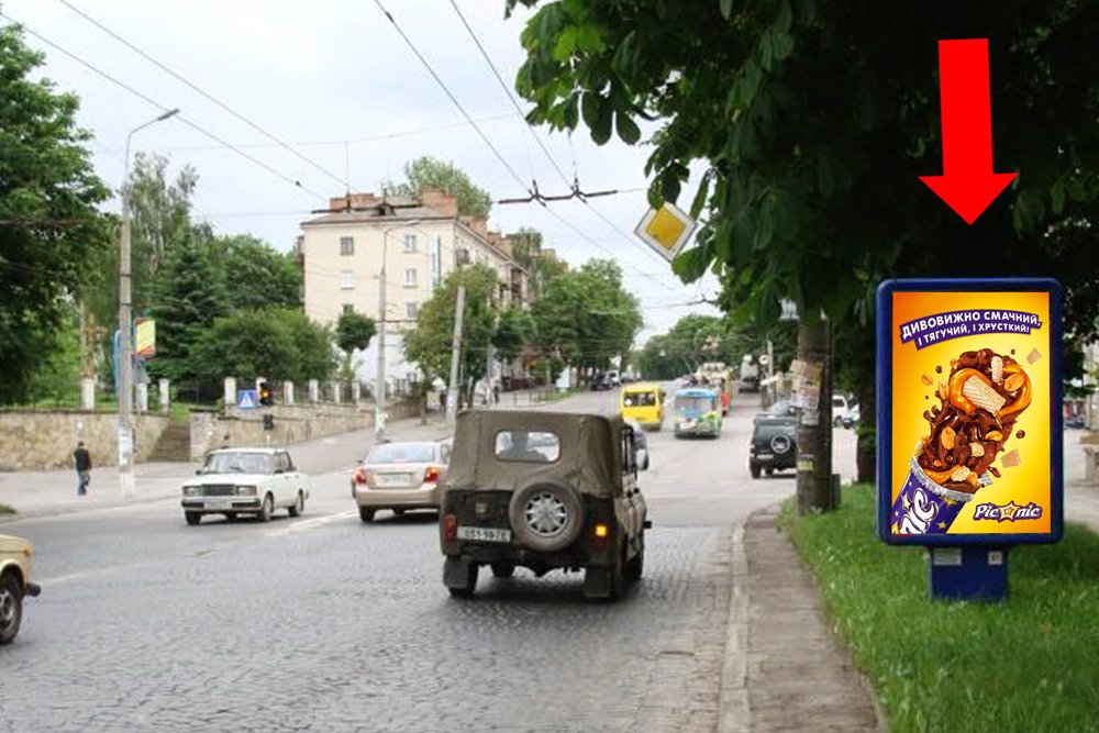 Сітілайт №154476 в місті Тернопіль (Тернопільська область), розміщення зовнішнішньої реклами, IDMedia-оренда найнижчі ціни!